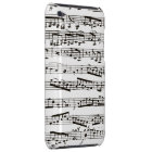 Black and white musical notes