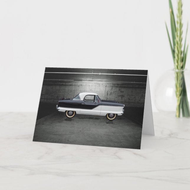 Black and White Nash Metropolitan Card (Front)