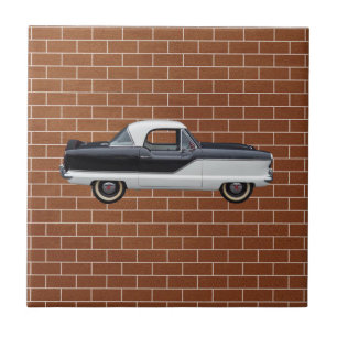 Black and White Nash Metropolitan Ceramic Tile