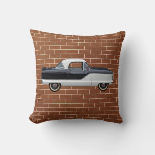 Black and White Nash Metropolitan Cushion