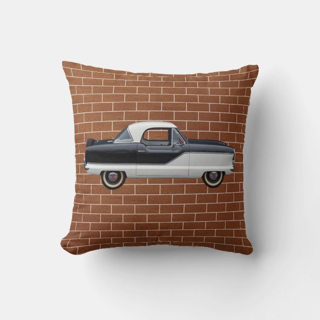 Black and White Nash Metropolitan Cushion (Front)