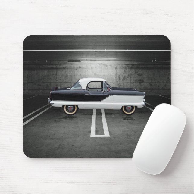 Black and White Nash Mouse Pad (With Mouse)