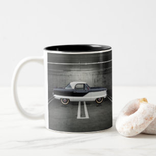 Black and White Nash Two-Tone Coffee Mug
