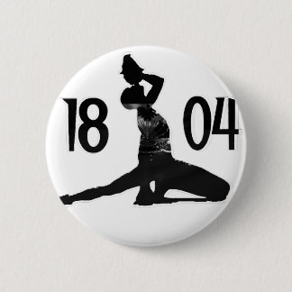 Black and White Neg Marron 1804 Haiti Tee | Haitia 6 Cm Round Badge