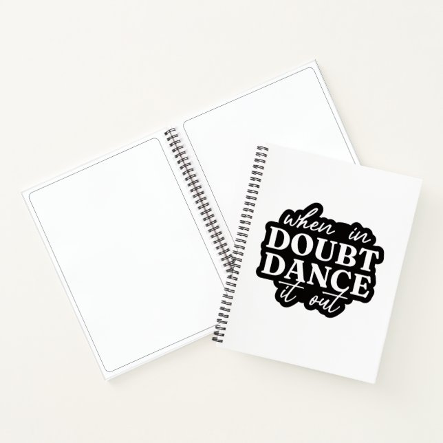 Black and white  notebook (Inside)