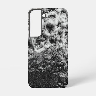 Black and White Ocean Waves Phone Case