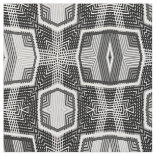 Black and white , openwork , geometric , lace patt fabric