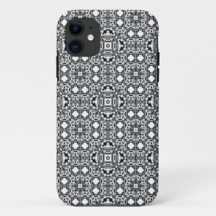 Black And White Pattern iPhone 11 Case