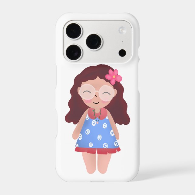 Black and white pattern mobile phone case (Back)