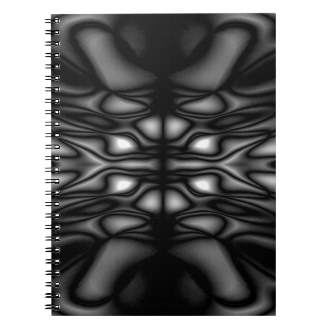 Black and white pattern notebook (Front)