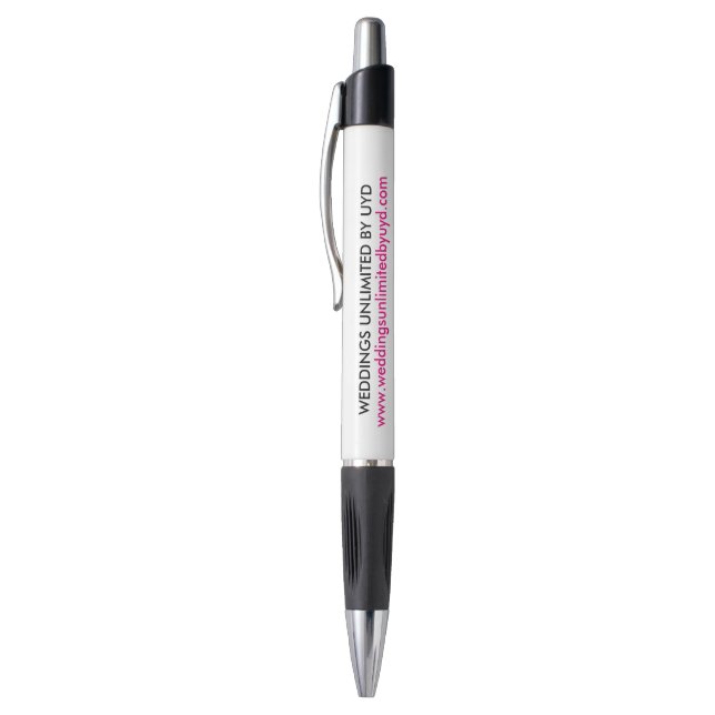 Black and White Pen by Weddings Unlimited (Top (Vertical))