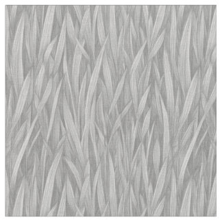 Black and white pencil-drawn plants fabric