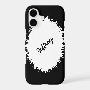 Black and White, Personalised Name, Dramatic