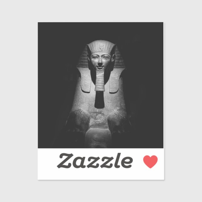 Black and white pharaoh king (Sheet)