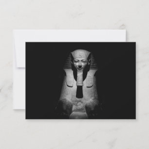 Black and white pharaoh king