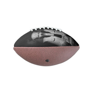 Black and white pharaoh king football
