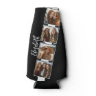 Black and White Photo Collage Squares Personalised