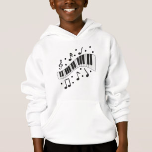 Black and white piano keys