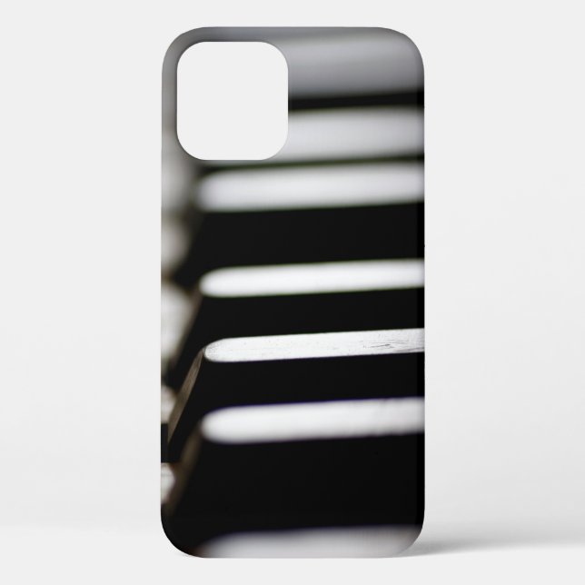 Black and white piano keys Case-Mate iPhone case (Back)