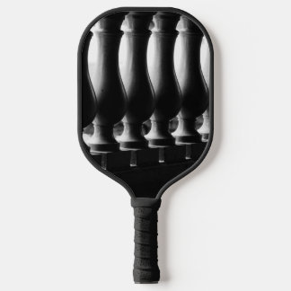 Black and White Pickleball Paddle