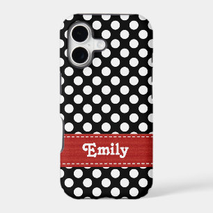 Black and White Polka Dot