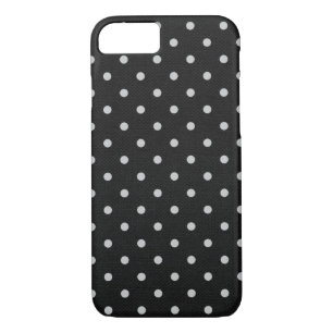 black and white polka dot iPhone 8/7 case