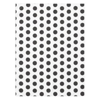 Black and White Polka Dot Pattern – Classic Minima Tablecloth