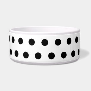 Black and White Polka Dot Pattern. Spotty.
