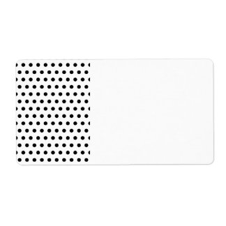 Black and White Polka Dot Pattern. Spotty.