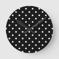 Black And White Polka Dot
