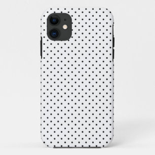 Black and White Polka Dots iPhone 11 Case