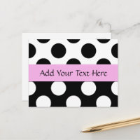 Black and White Polka Dots, Polka Dot Pattern