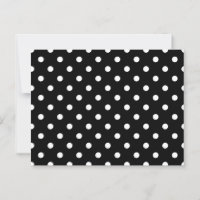 Black and White Polka Dots