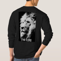 Black And White Pop Art Lion Elegant Men's Modern