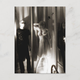 Black and White Postcard