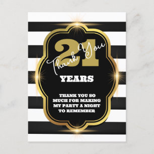 Black and White Postcard