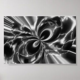 Black and White Poster