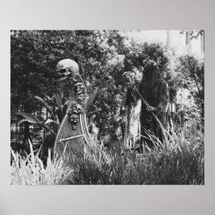 Black and White Poster Charon Ferryman thru Styx