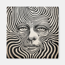 Black and White Psychedelic Designs
