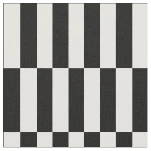 black and white rectangles fabric