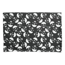Black And White Repeating Motif | Skull Pattern