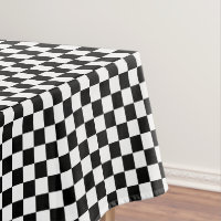 black and white - retro chequerboard
