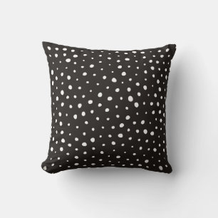 Black and White Reverse Dalmatian Print/Pattern Cushion
