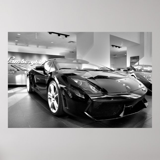 Black and White Ride Poster (Front)