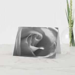 Black-and-White-Rose Card