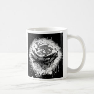 Black And White Rose Fine Art Coffee Mug