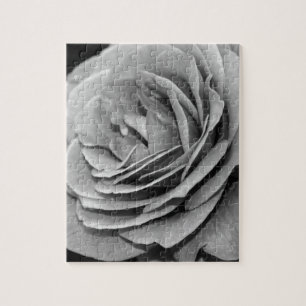 Black and White Rose Puzzle