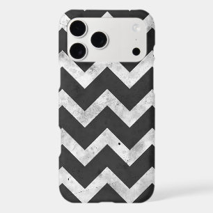 Black and white Rustic Chevron pattern