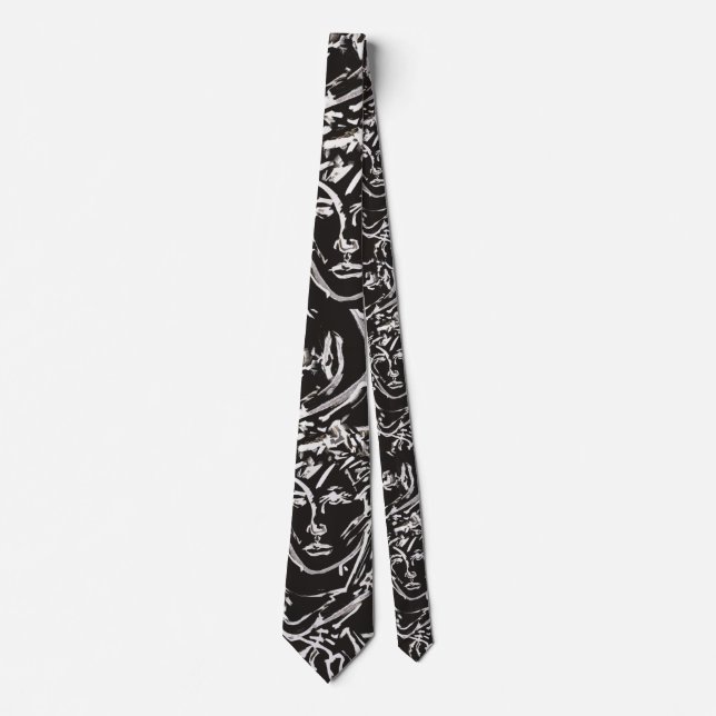 Black and White series tie (Front)