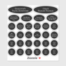Black And White Sheet Of 30 Travel Affirmations